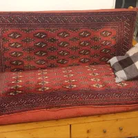 کاناپه سنتی چوبی  کمد دار