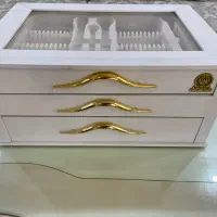 جعبه قاشق و چنگال چوبی
