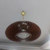لوستر چوبی