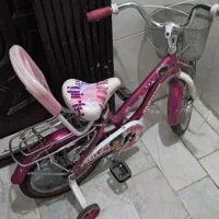 دوچرخه ۱۶ دخترونه صورتی