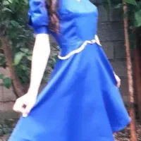 دخترانه مجلسی آبی