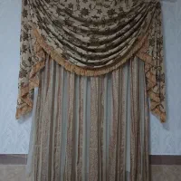 پرده حریر سه لایه