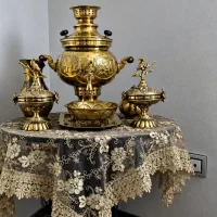 ست کامل سماور برنز