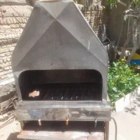 کباب پز گازی در حد نو