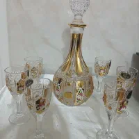 تنگ وجام وشکلات خوری طلاکوب طرح چک