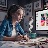 طراحی حرفه‌ای اینستاگرام لوگو بنر کارت کاتالوگ