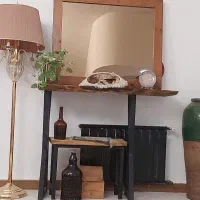 اینه کنسول تمام چوب