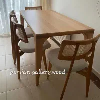 لوکسار میزناهارخوری پیکوصندلی آذین شرکتی باگارانتی