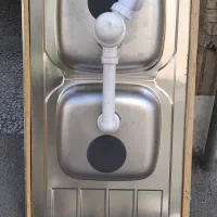سینک استیل در حد نو