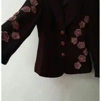 کت دامن زنانه بادمجانی و زنانه نو