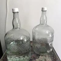 ظرف شیشه ای گلاب و شربت ها