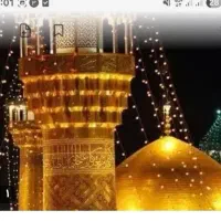 نور حرم هرشب زیارت مشهد