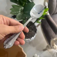 قاشق استیل ژاپنی 30 دست شش تایی ضخیم