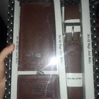 ست کمربند و کیف پول مردانه