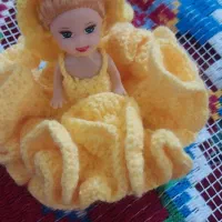 عروسک قلاب بافی دکوری
