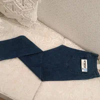 شلوار لی مردانه رنگ ابی تیره (سرمه ای)