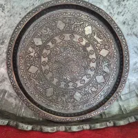 بشقاب قاجاری یزدی