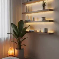 شلف دیواری و شلف پایه مخفی