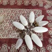 تعداد 10 عدد لامپ شمعی