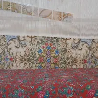 فرش ابریشم نیمه کاره