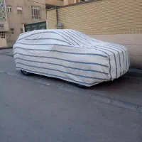 چادر ماشین خطی و نخ وپنبه ضد اب و پشت کرک