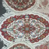 فرش رومیزی ست کف ابریشم|فرش|ارومیه, |دیوار