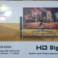 سوئیچ کی وی ام KVM Faranet FN-K2US