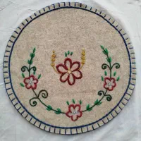 نمد گلدوزی شده