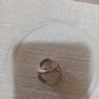 رکاب انگشتر نقره 90 بهمراه یک نگین عقیق