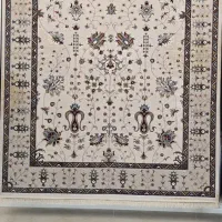 فرش ۷۰۰ شانه تراکم ۳۰۰ نخ ترک الیاف تمام نخ کد19u7