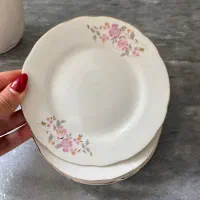 پیش دستی چینی گل سرخ
