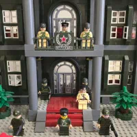 اسباب بازی لگو پادگان Lego ماشین ، موتور