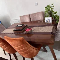 میز غذاخوری ۶  نفره درحد نو