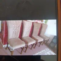 4تا صندلی بدون میز