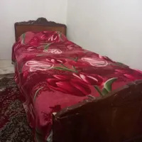 تخت خواب تک نفره با تشک