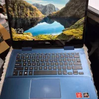 لپ تاپ Dell مدل inspiron  لمسی بدنه استیل