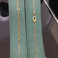 دستبند طلا دسته دوم مدل زنجیری
