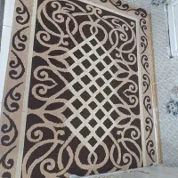 فرش ۴ متری کرم قهوه ای