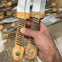 ۲ ست چاقو چوبی پایه