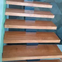 کف پله چوبی