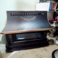 بخاری گازی مدل شومینه ای پلار در حد نو