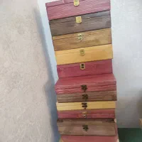 جعبه چوبی، باکس چوبی، جعبه هدیه با ابعاد مختلف