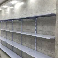 فروش تعدادی قفسه فلزی ،شلف و استند