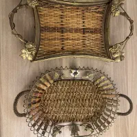 ست دو عددی سینی دکوری وینتیج با طرح خاص