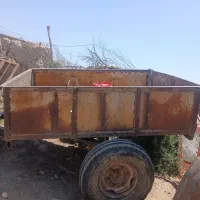 یک تریلی دوچرخ   مقاوم   اکسل  نیسان