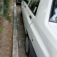 پراید مدل ۹۸ بی رنگ به رنگ سفید