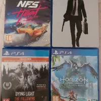 تعدادی بازی ps4 دیسک های پی اس فور همه سالم