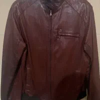 کاپشن چرم مردانه مارال چرم