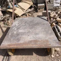 میز‌کارفلزی‌ابعاد‌2در1ورق‌سنگین‌اساسی‌محکم.وچهارچ