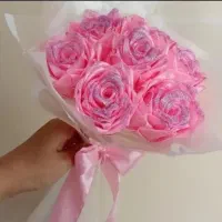 باکس گل و هفت شاخه تخفیف فقط فقط ۵۰۰